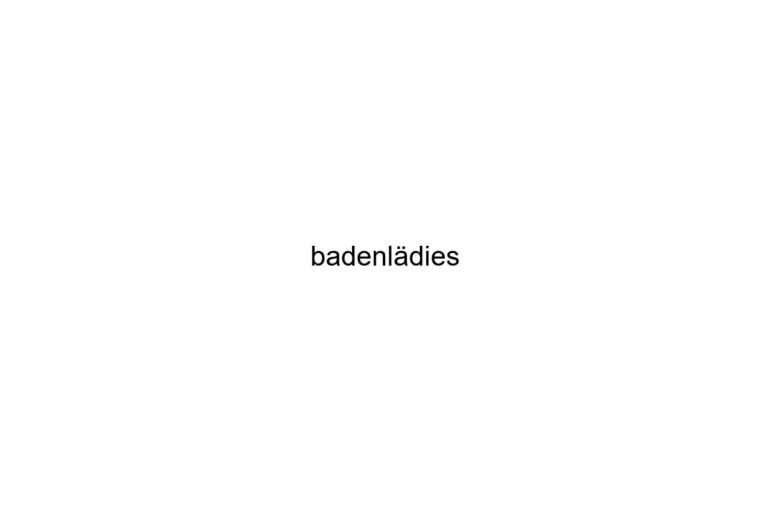 badenldies