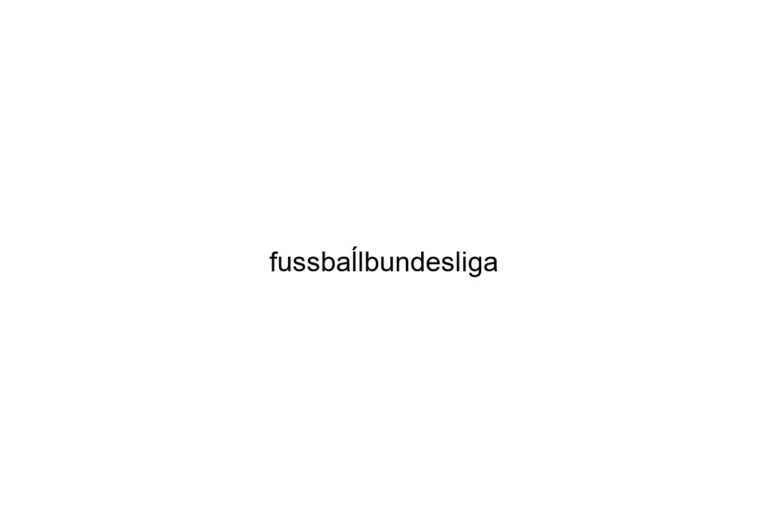 fussbalbundesliga