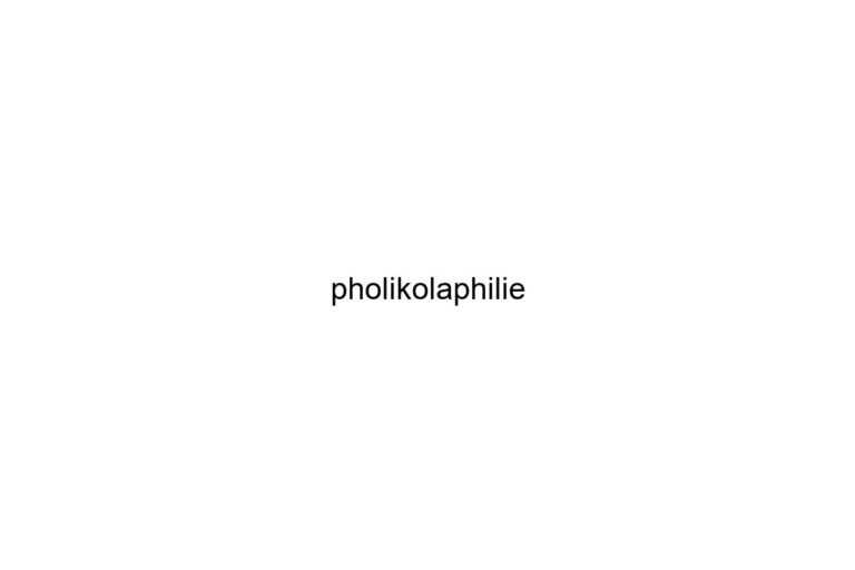 pholikolaphilie