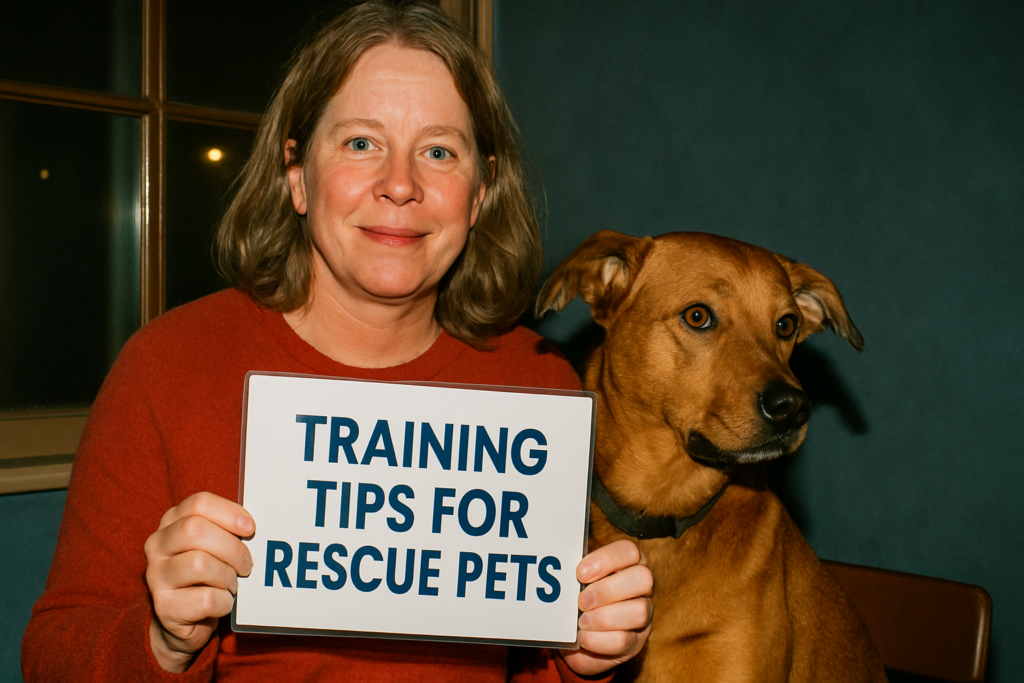 training rescue pets tips