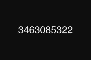 3463085322