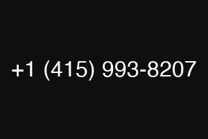 +1 (415) 993-8207