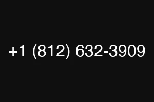 +1 (812) 632-3909
