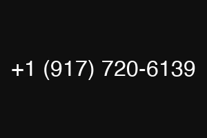 +1 (917) 720-6139