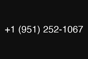 +1 (951) 252-1067