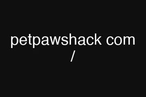 petpawshack com /